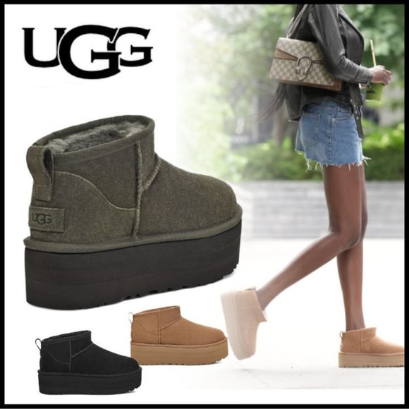 UGG Women's Classic Ultra Mini Platform Boot - Picture 2 of 9
